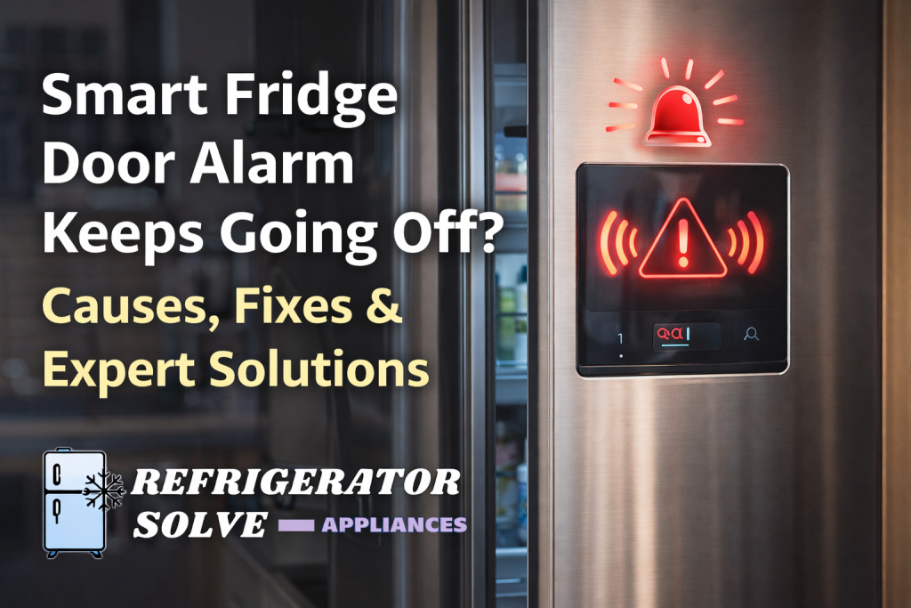 Smart Fridge Door Alarm Keeps Going Off