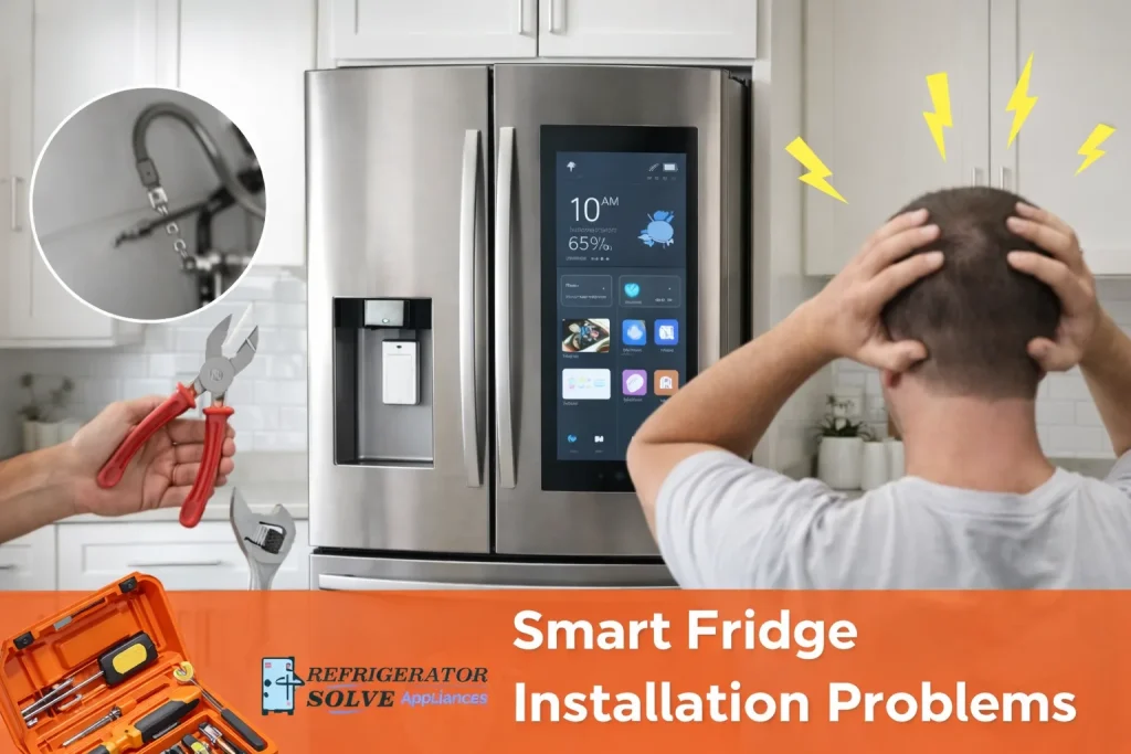 Smart Fridge Installation Problems