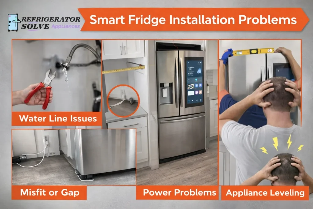 Smart Fridge Installation Problems 