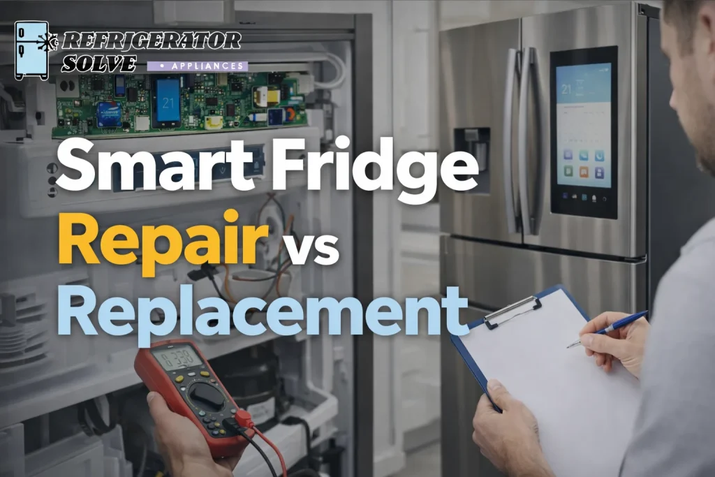 Smart Fridge Repair vs Replacement What I’d Do (And Why)