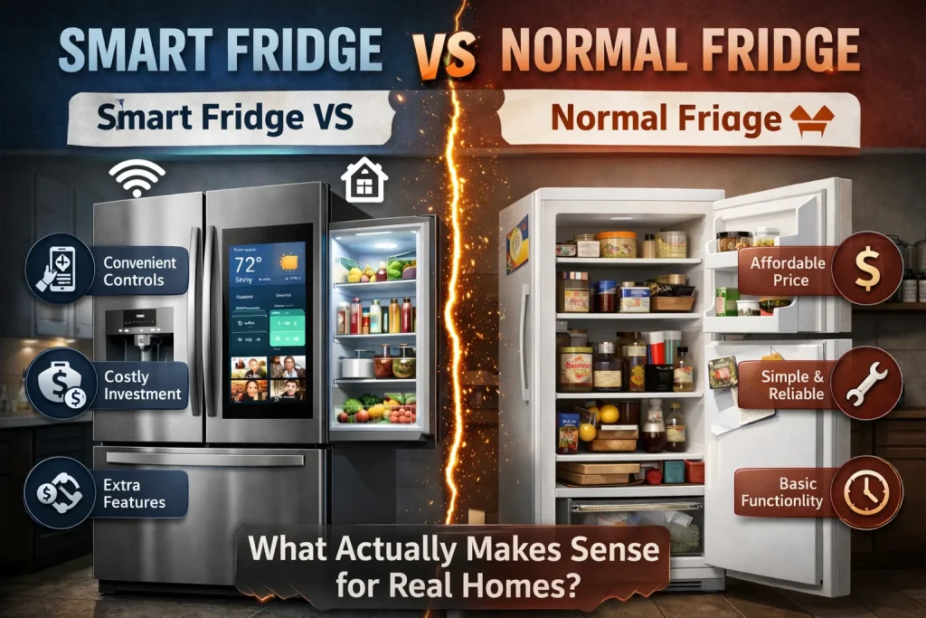 Smart Fridge vs Normal Fridge