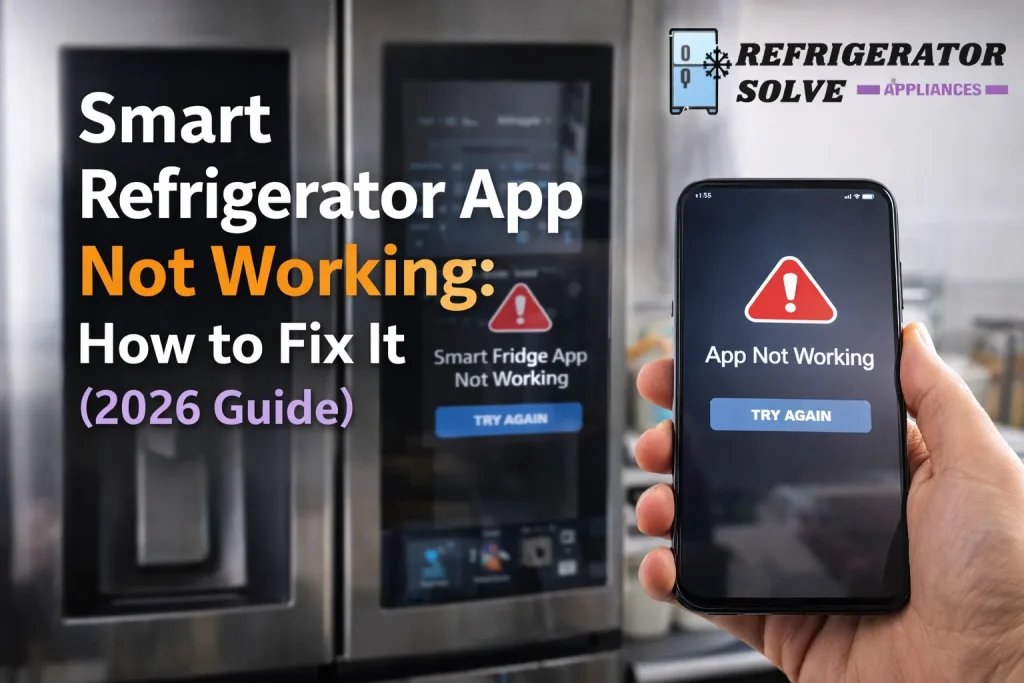 Smart Refrigerator App Not Working
