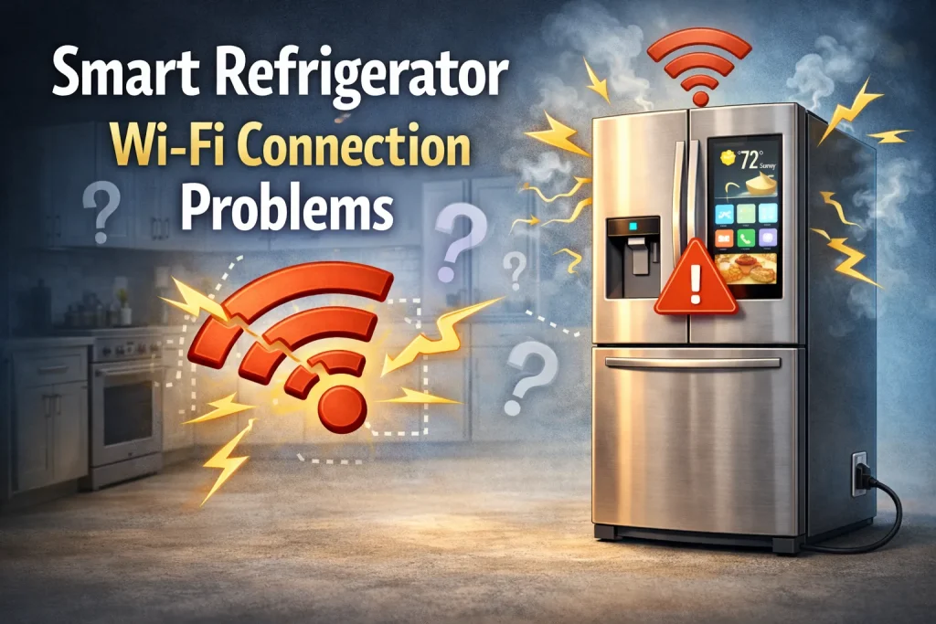 Smart Refrigerator Wi-Fi Connection Problems