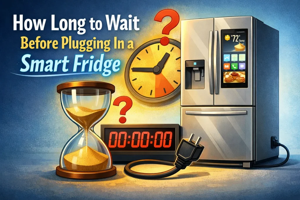 How Long to Wait Before Plugging In a Smart Fridge