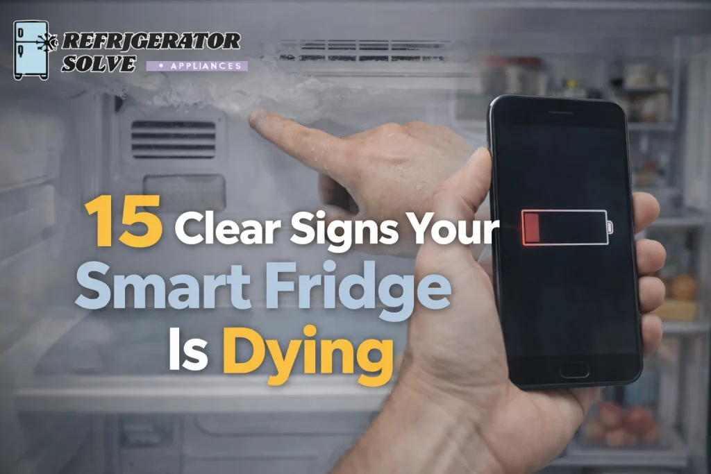 15 Clear Signs Your Smart Fridge Is Dying