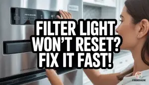 Frigidaire Refrigerator Filter Light Won’t Reset
