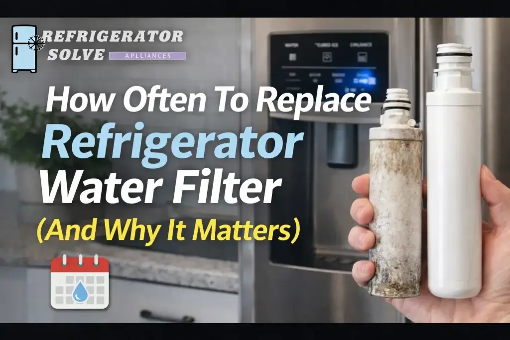How Often to Replace Refrigerator Water Filter