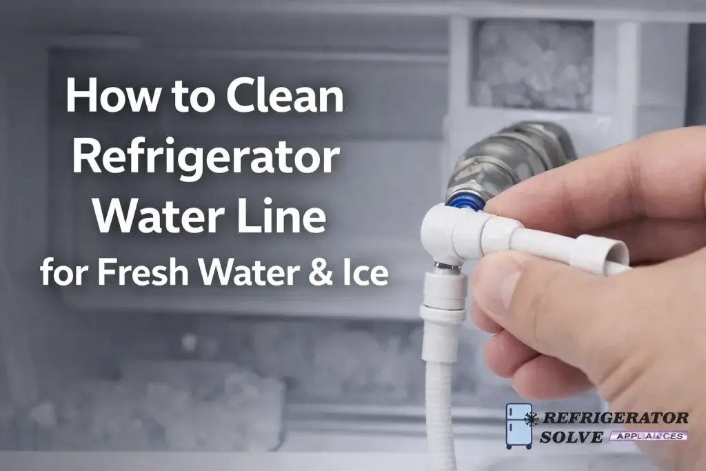 How to Clean Refrigerator Water Line