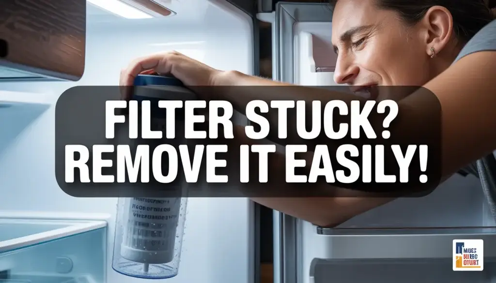Refrigerator Filter Won't Twist Out