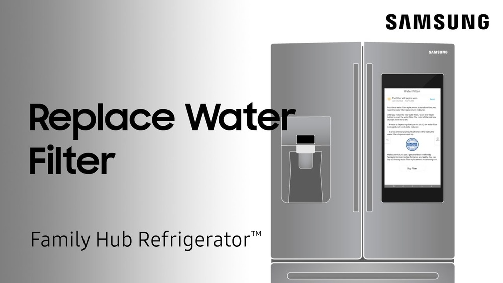 How to Reset Water Filter on Samsung Smart Refrigerator