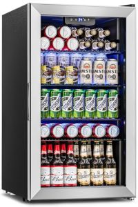 best glass door mini refrigerator
