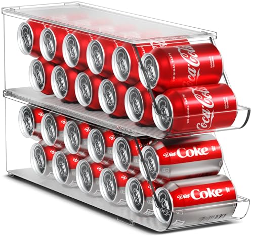 best soda can organizer for refrigerator