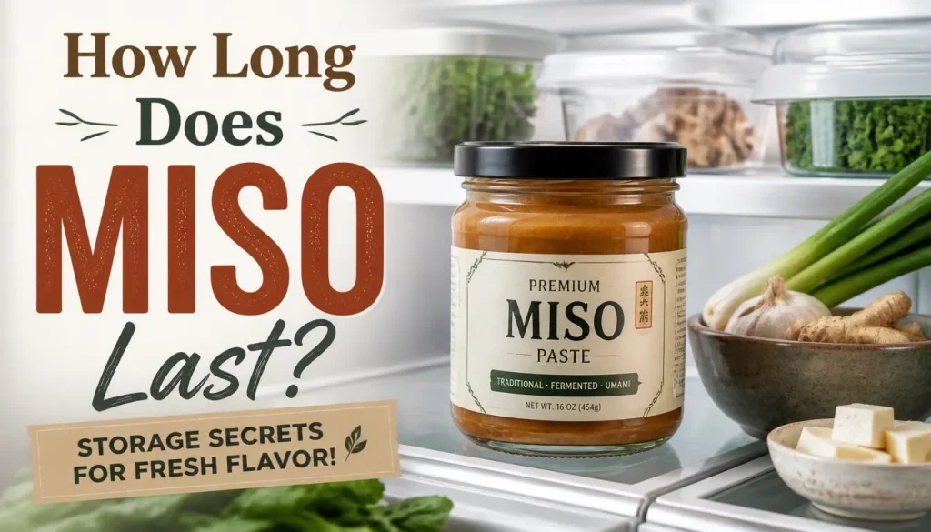 How Long Does Miso Last Storage Secrets for Fresh Flavor
