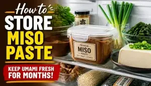 How to Store Miso Paste