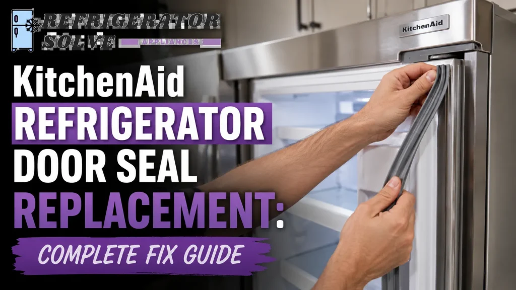 KitchenAid Refrigerator Door Seal Replacement