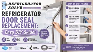 Refrigerator Door Seal Replacement