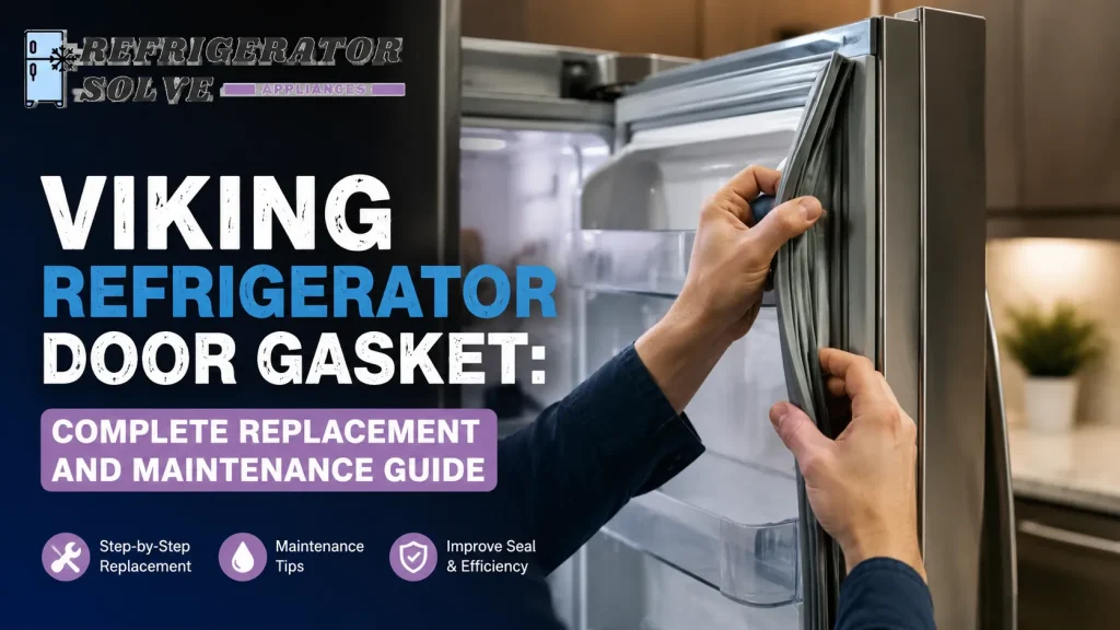 Viking Refrigerator Door Gasket Complete Replacement and Maintenance Guide