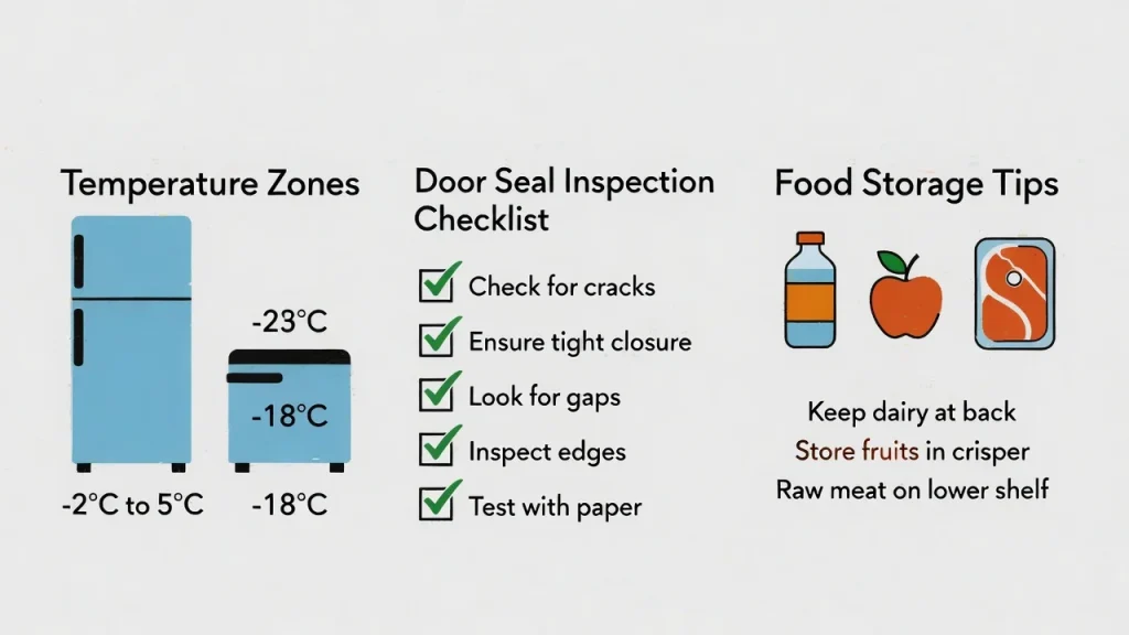Refrigerator door seal replacement step by step maintenance guide
