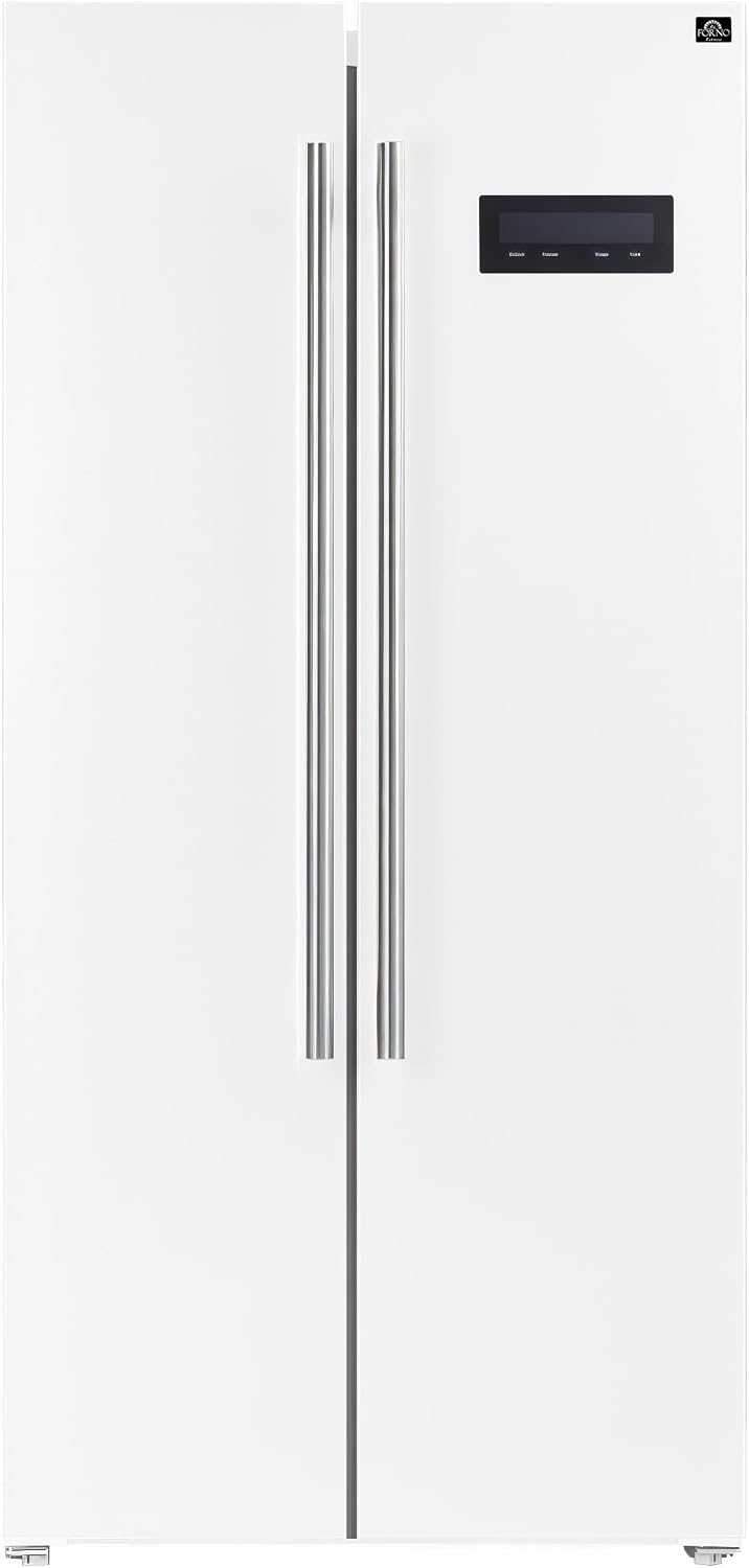 Forno Salerno 33-Inch Side-by-Side Refrigerator
