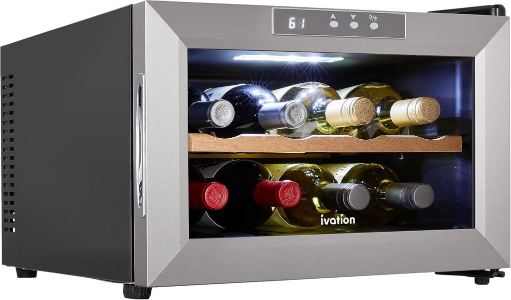 Ivation Premium Stainless Steel 8 Bottle