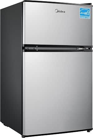 Midea 3.1 Cu.Ft Mini Fridge With Freezer