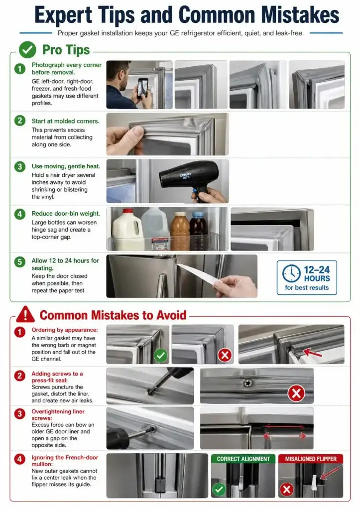 Appliance repair tips and mistakes guide