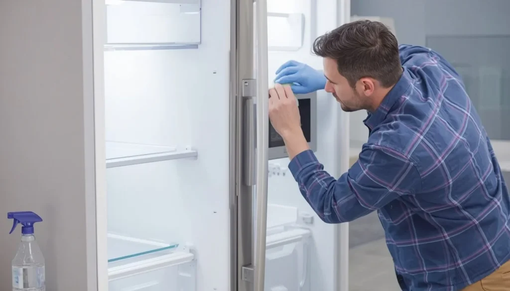 Clean the Door Gaskets and French Door Mullion