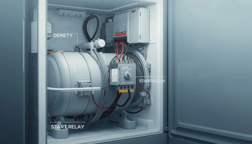 Diagnose Compressor and Start Relay Clicking