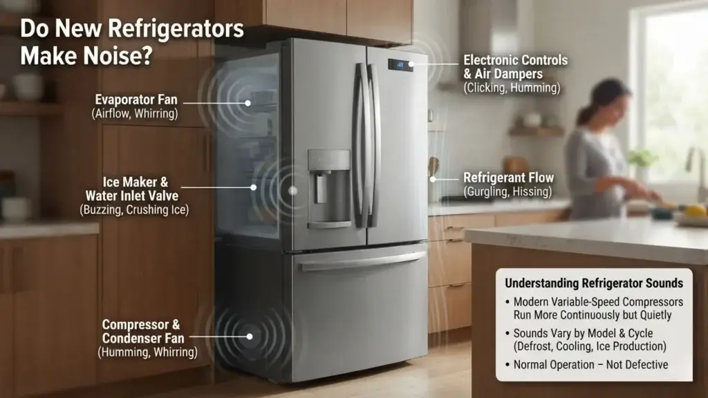 Do New Refrigerators Make Noise