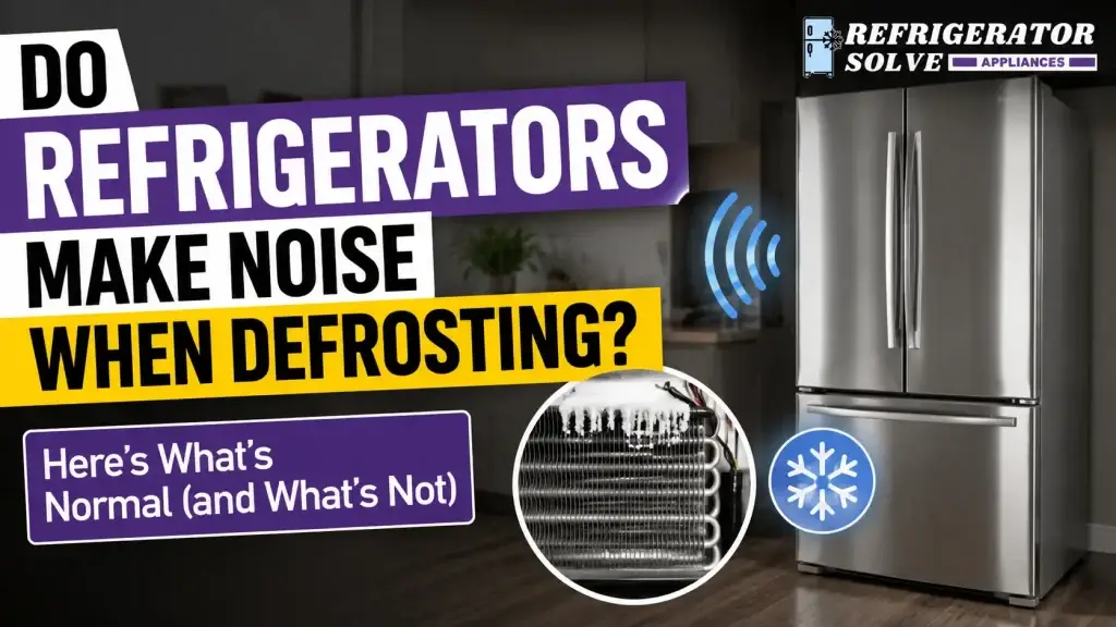 Do New Refrigerators Make Noise