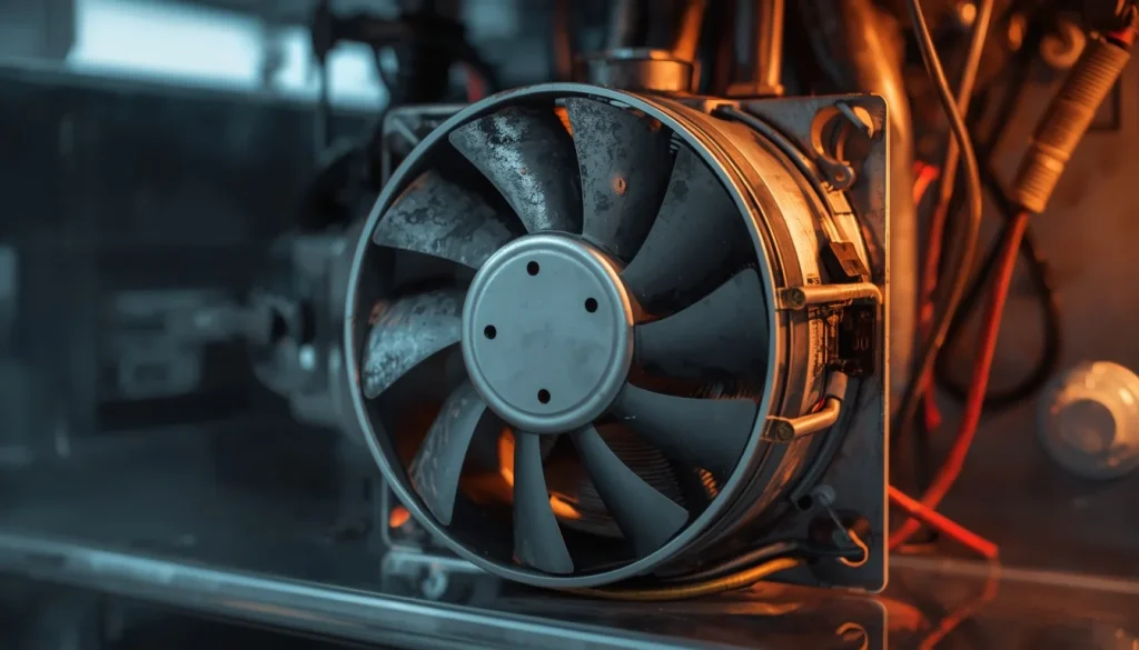 Faulty Condenser Fan Motor