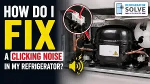How to Fix a Clicking Noise in Your Refrigerator