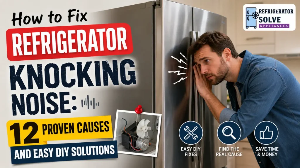 How to Fix Refrigerator Knocking Noise