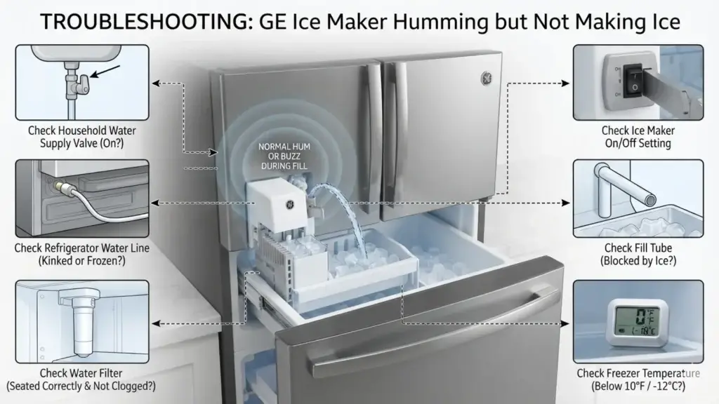 Ice Maker Is Filling With Water