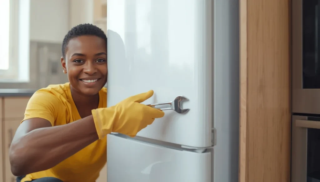 Level the Refrigerator Cabinet