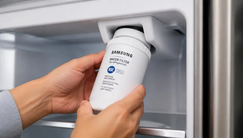 Replace the Samsung Water Filter