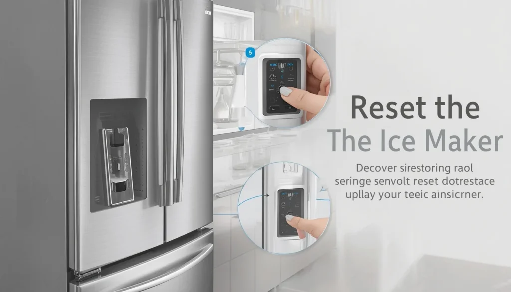 Reset the Ice Maker