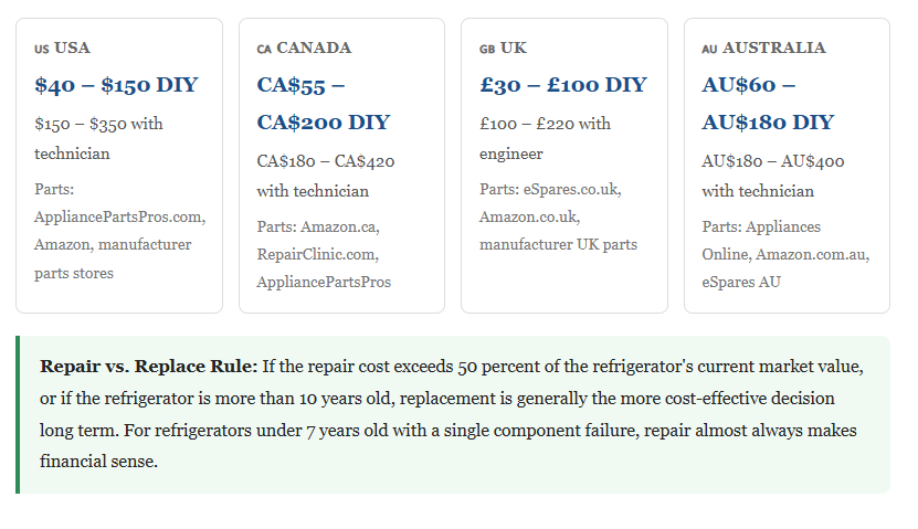 How Much Does It Cost to Fix a French Door Ice Maker