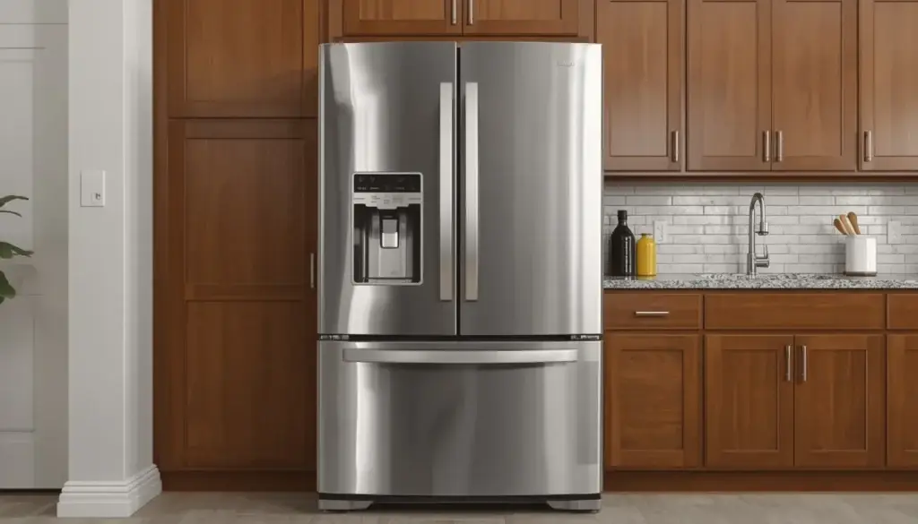 The Refrigerator Is Touching the Wall or Cabinets