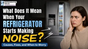 What Does It Mean When Your Refrigerator Starts Making Noise