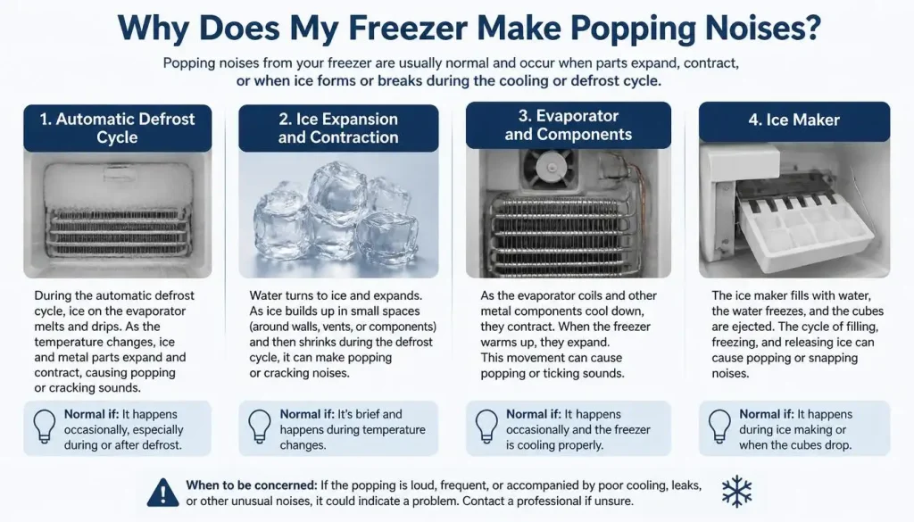 Why Does My Freezer Make Popping Noises