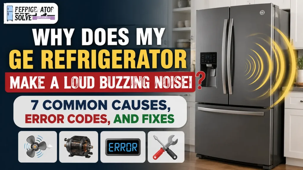 Why Does My GE Refrigerator Make a Loud Buzzing Noise