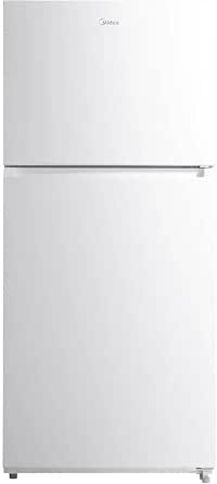 Midea MRT18D3BWW garage-ready refrigerator with freezer