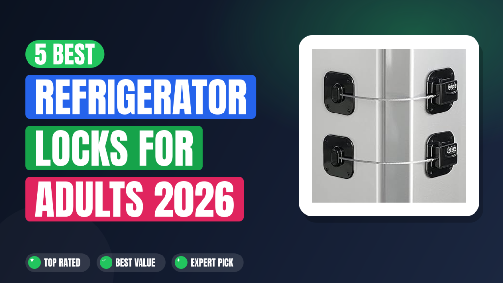 5 Best Refrigerator Locks for Adults 2026
