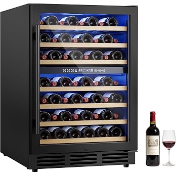 ICEVIVAL 54-Bottle Dual Zone Wine Cooler