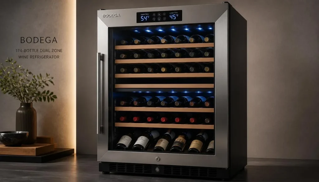 BODEGA 174-Bottle Dual Zone Wine Refrigerator