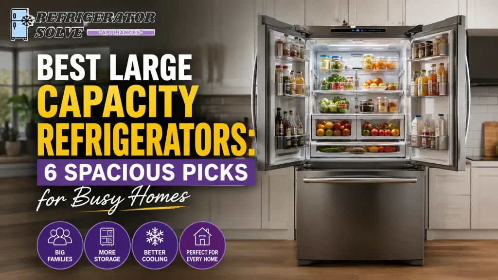 Best Large Capacity Refrigerators