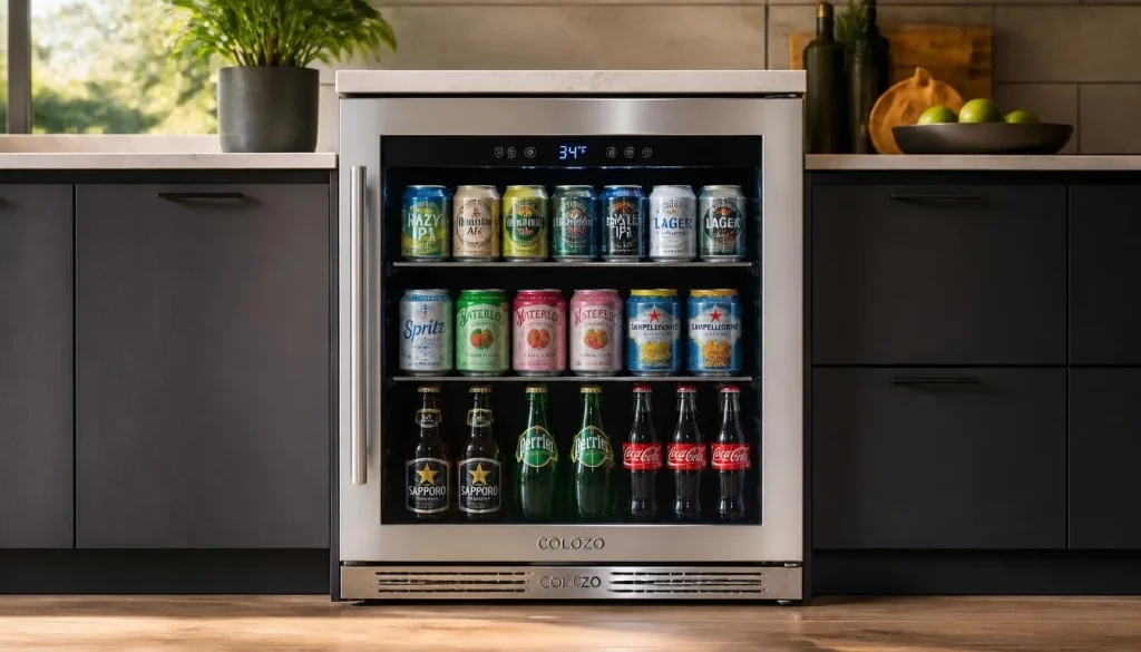 EUHOMY 24 Inch Beverage Refrigerator