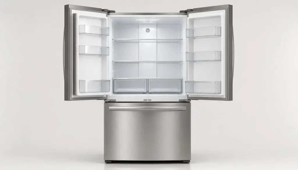GE GNE27JYMFS 27 Cu. Ft. French Door Refrigerator