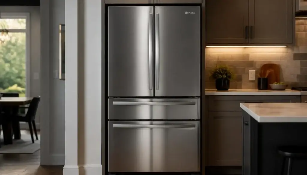 GE Profile PVD28BYNFS 4-Door French Door Refrigerator
